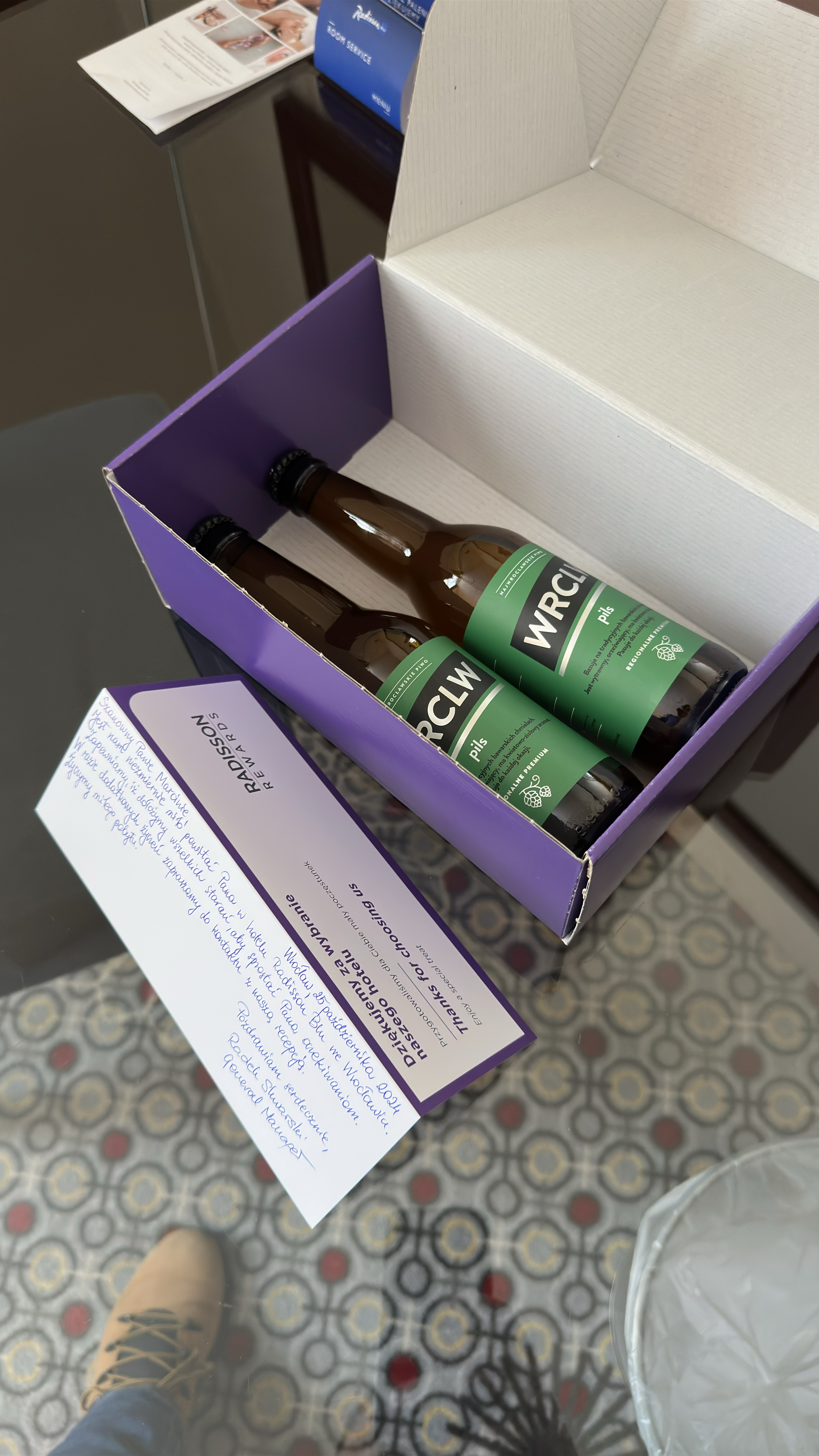 Wstawka powitalna – Radisson Blu Wrocław