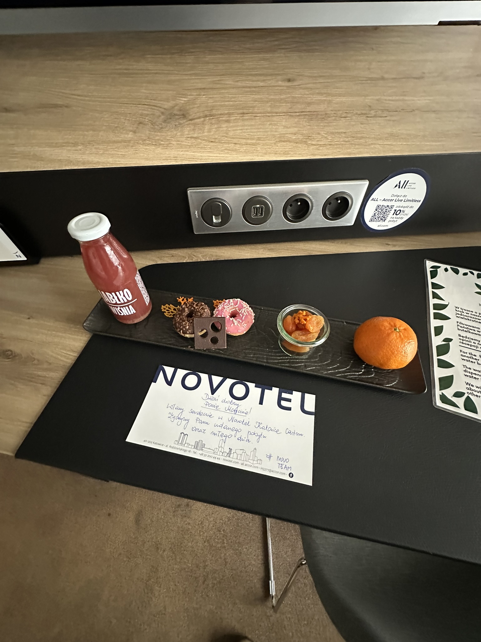 Wstawka powitalna – Novotel Katowice Centrum