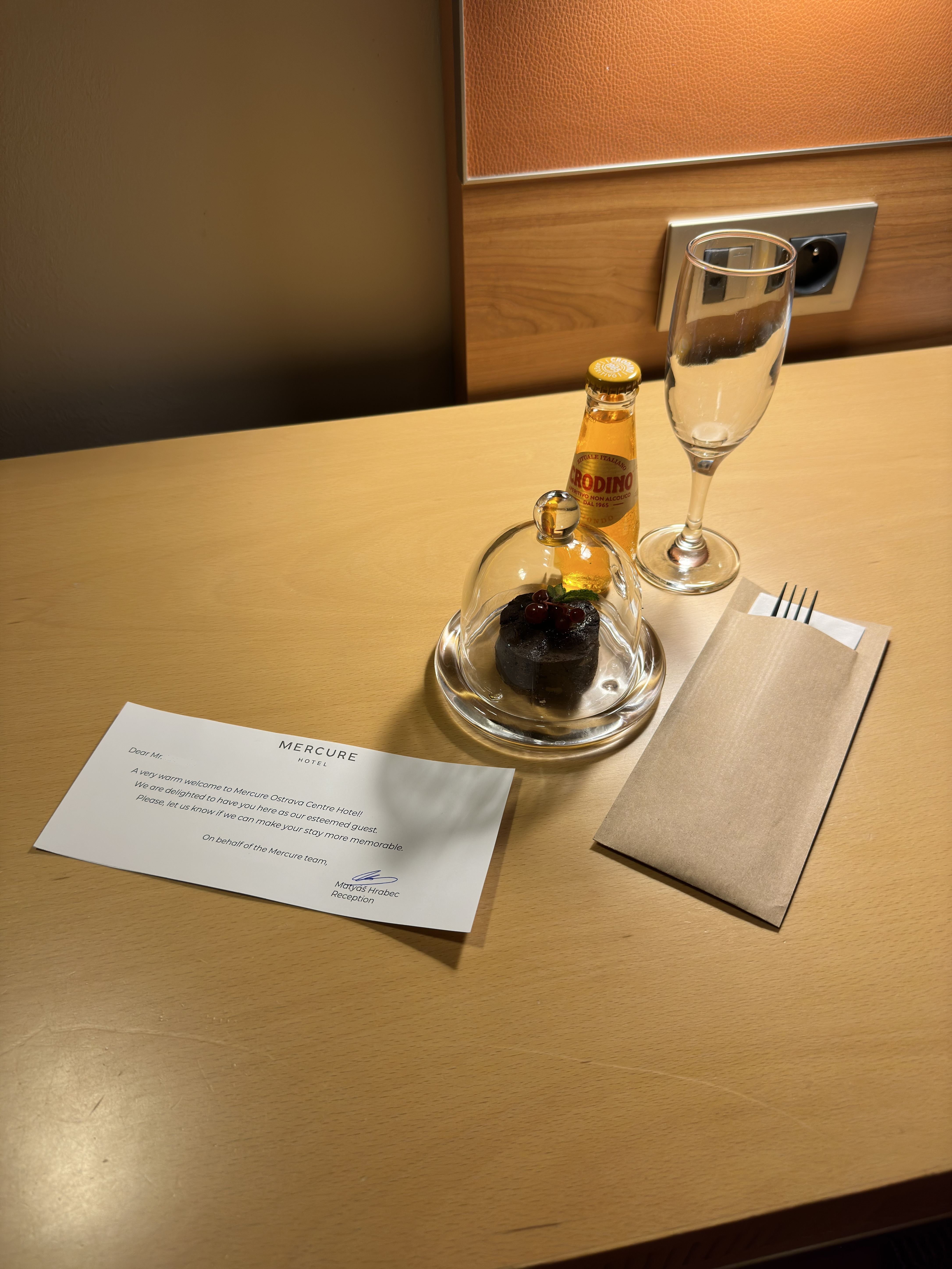 Wstawka powitalna – Mercure Ostrava Center