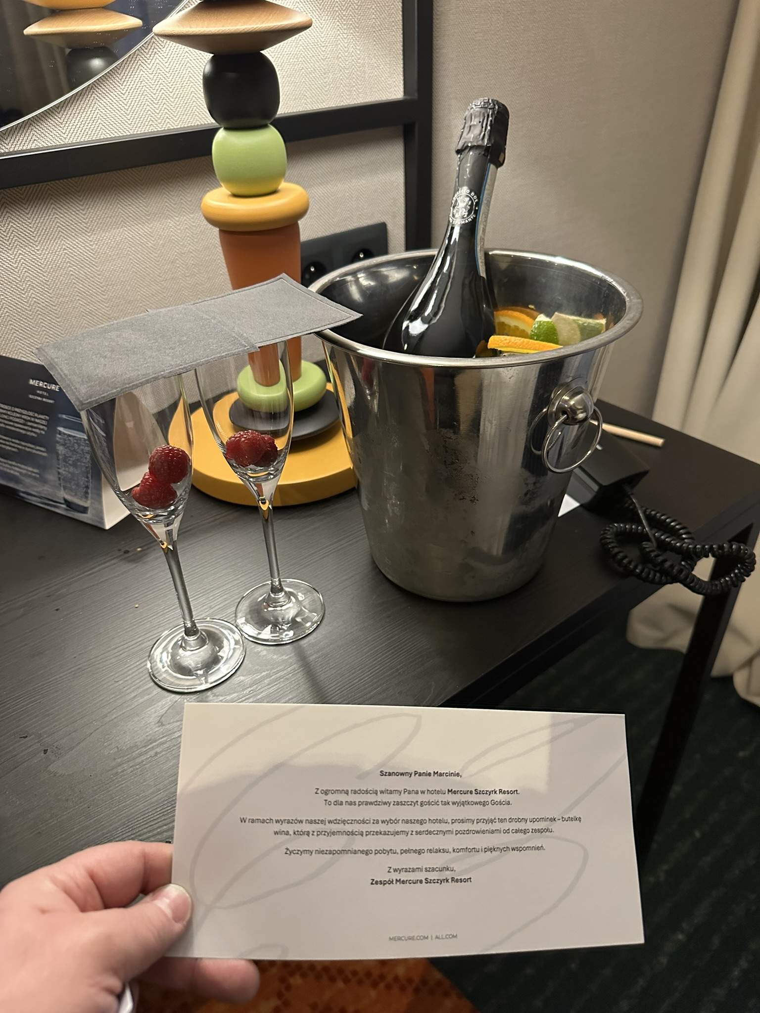 Wstawka powitalna – Mercure Szczyrk Resort