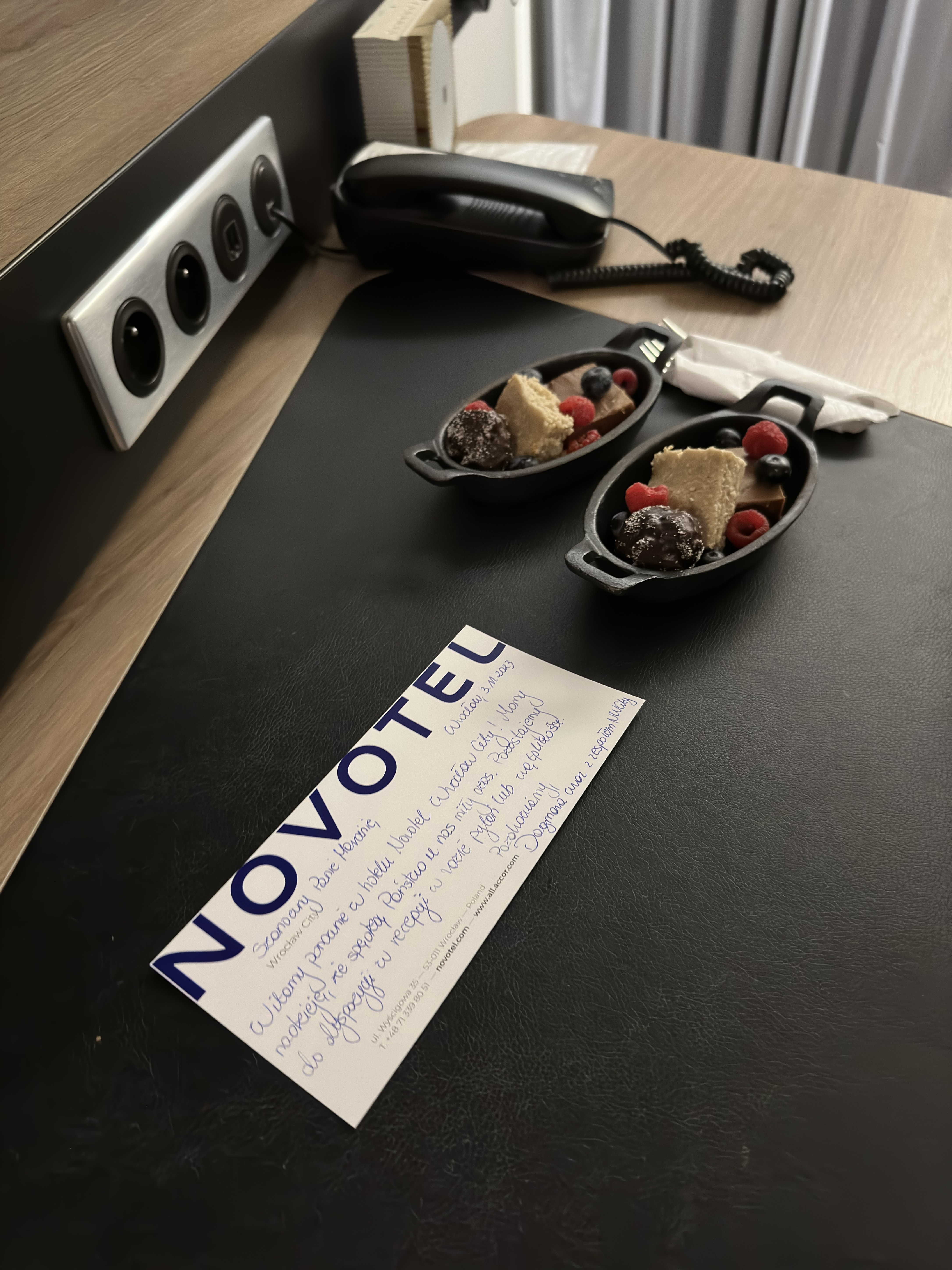 Wstawka powitalna – Novotel Wrocław City